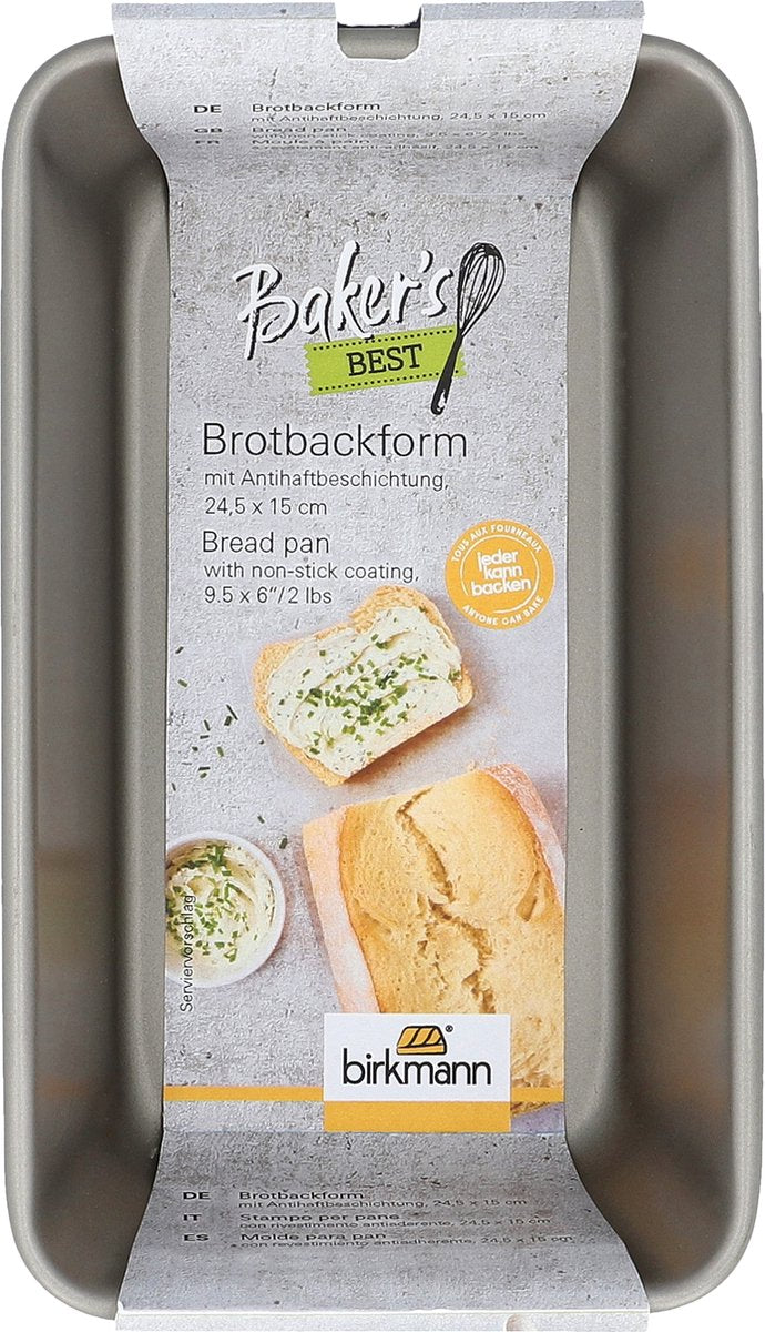 Rbv birkmann birkmann bakers best broodvorm - 24,5x14,5x6,5cm