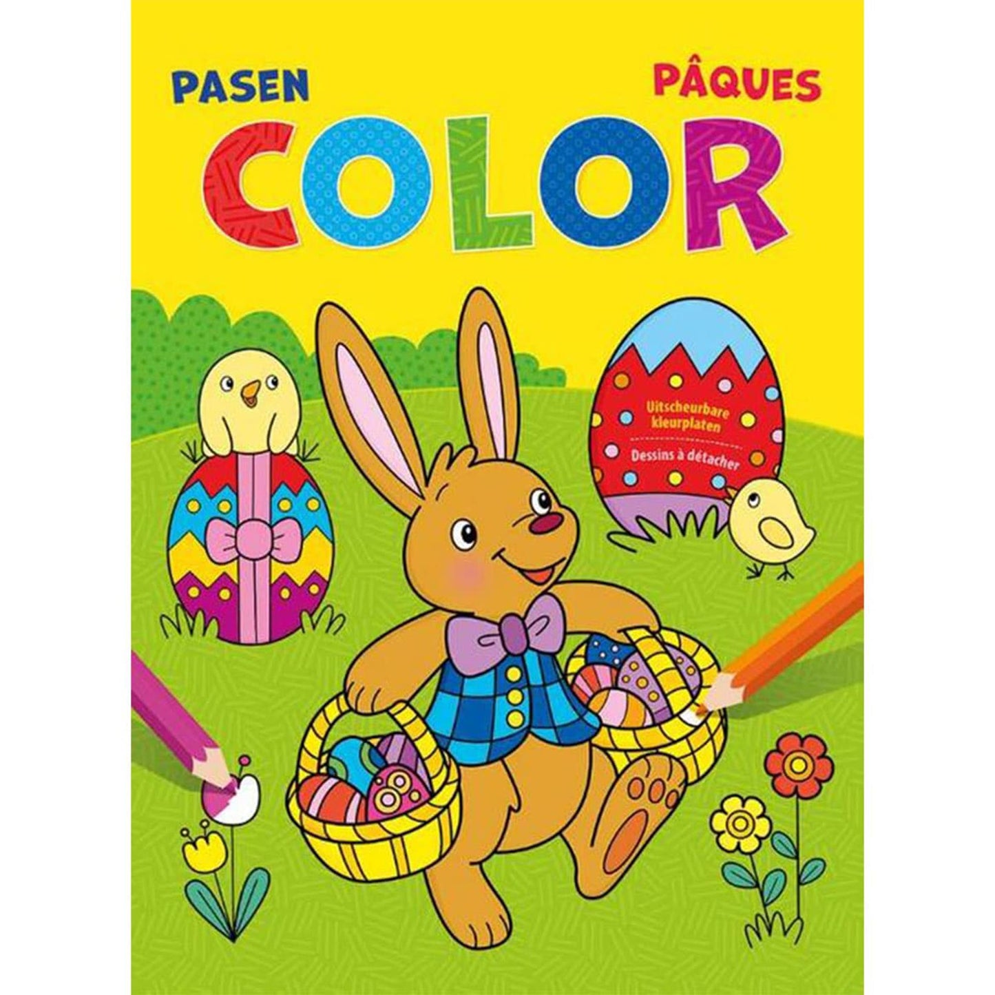 Bloque de color de color de pascua deltas