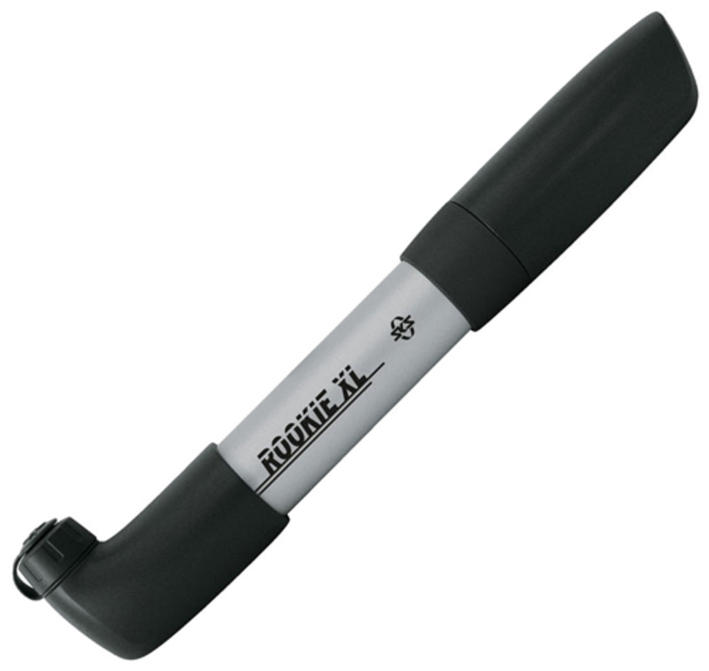 SKS Novato XL Silver Mini Pump. Inclinación del soporte de la bomba de 2 puntos. Adecuado para todas las válvulas