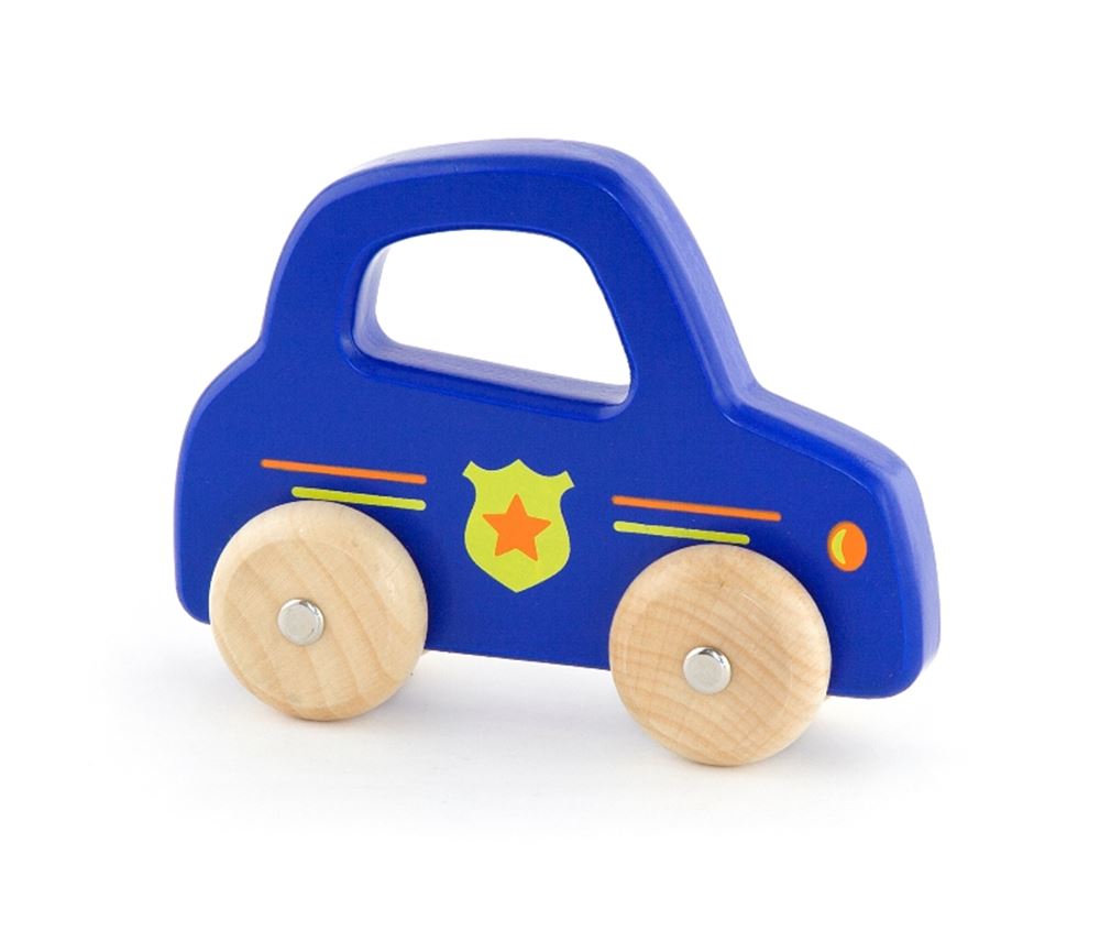 Vehículo práctico coche de policía. +18 meses