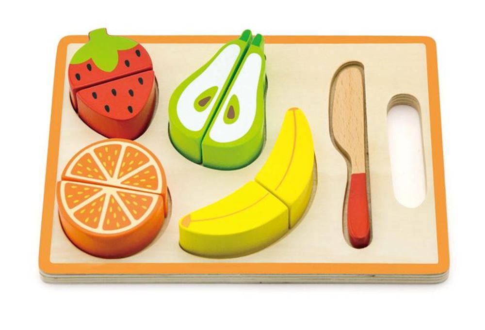 Cortar la fruta. +18 meses