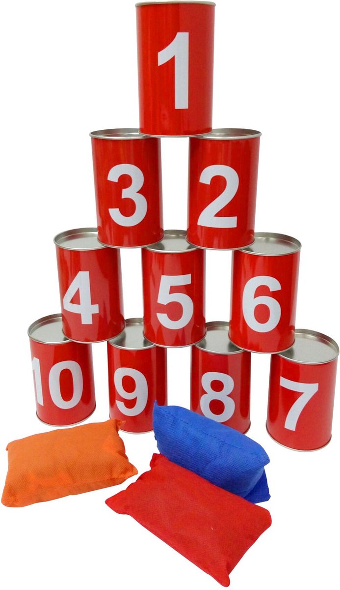 Didak gioca a lattine - gioco di lancio
