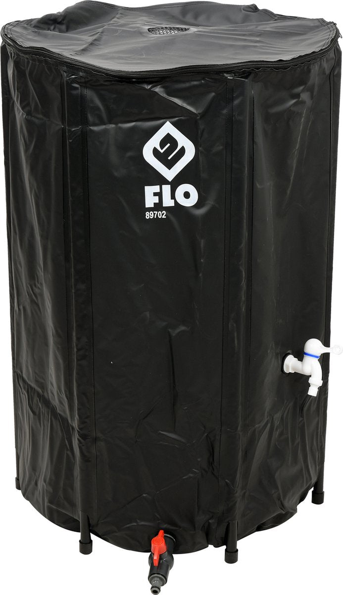 Flo -regenton-inklapbaar-250-l-zwart
