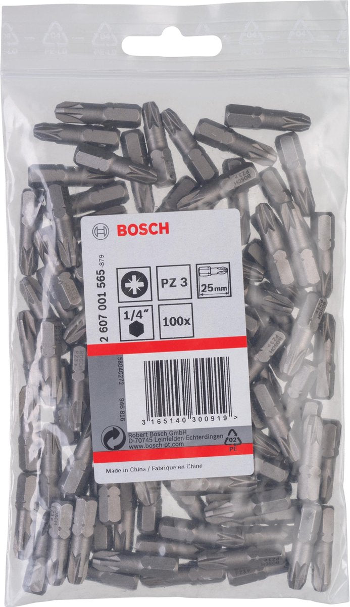 Bosch - xh-tors pz3 - 25 piezas