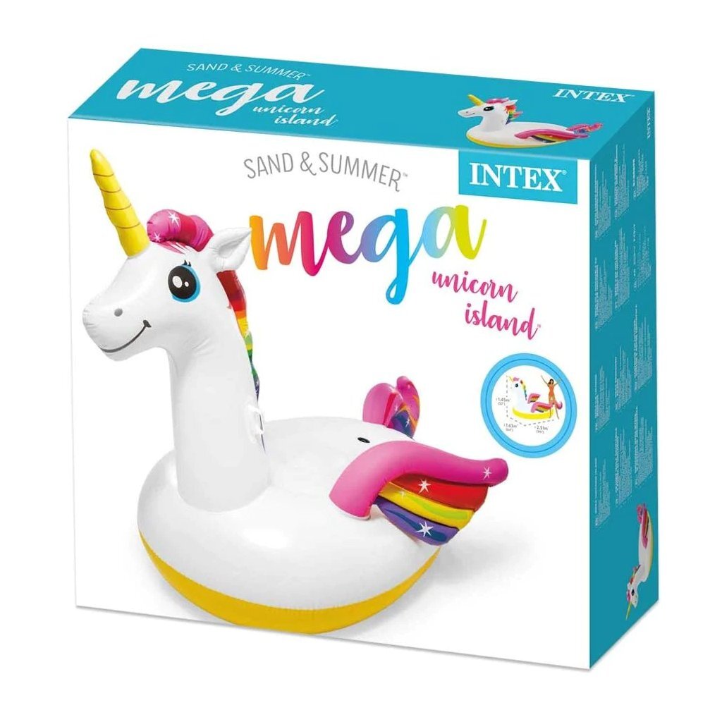 Intex 57291EU Inflable Mega Unicornio 251x163x145 cm