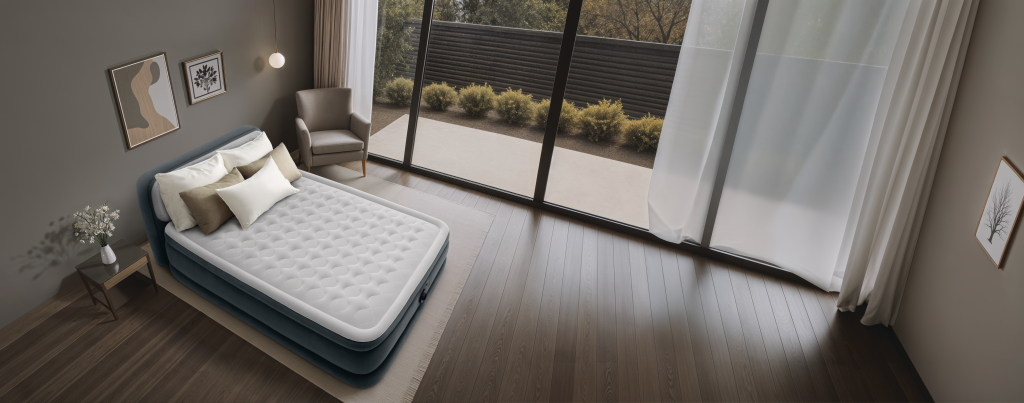 Letto d'aria Intex Ultra Plush con testiera