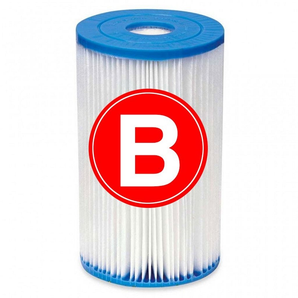 Cartucho de filtro suelto de Intex Grande (Tipo B)