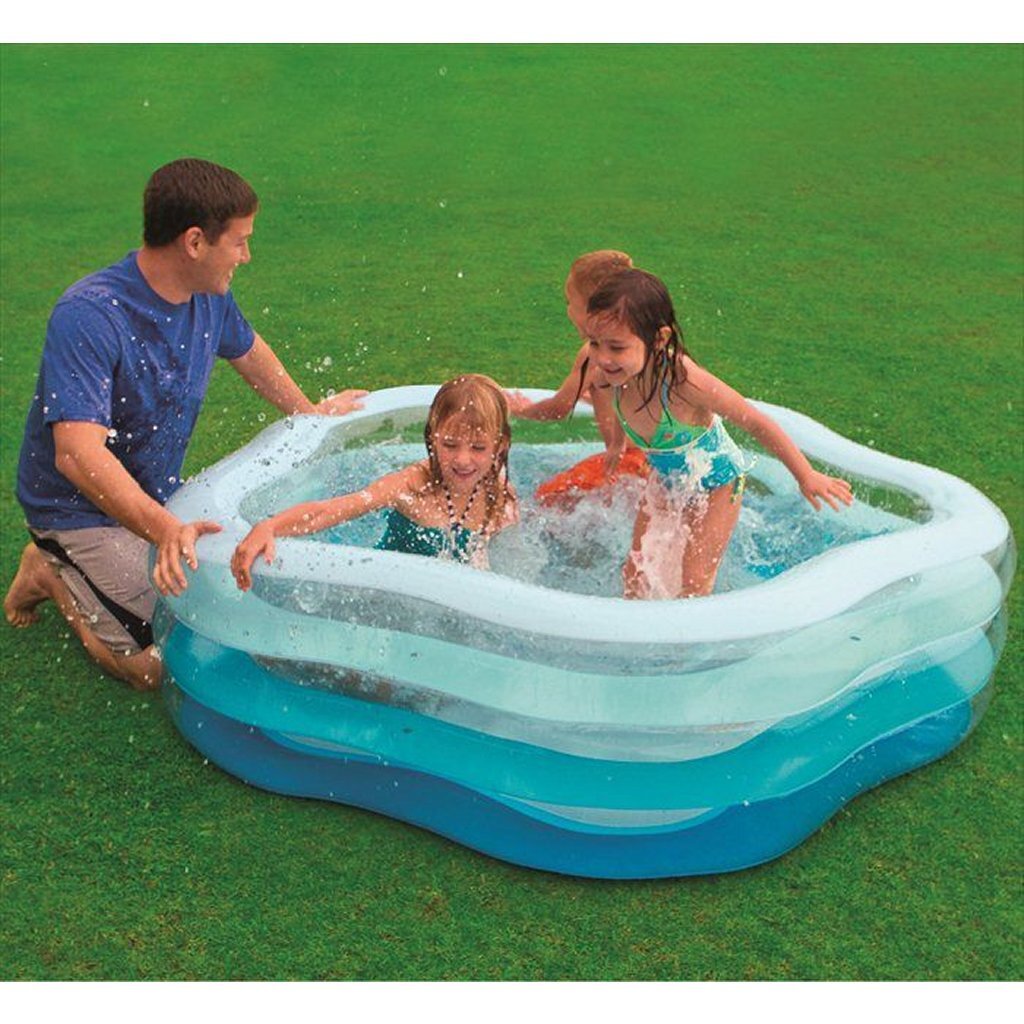 INTEX 56495NP Piscina inflable 185x180x53 cm Blanco azul