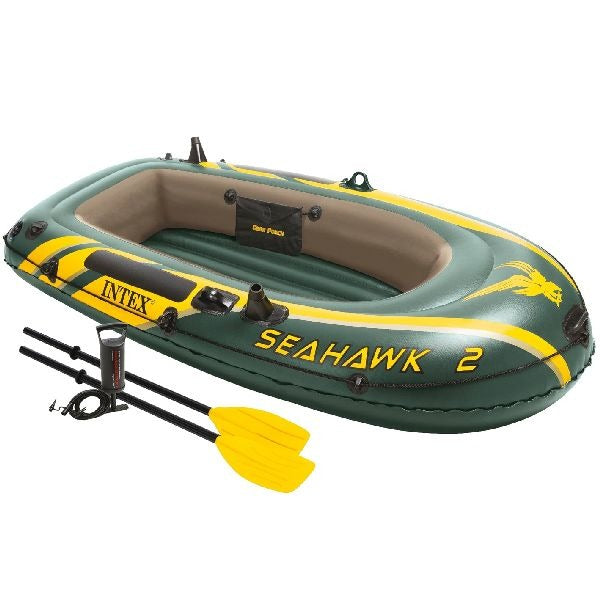 Set Intex Seahawk 2 - Barca doppia gonfiabile