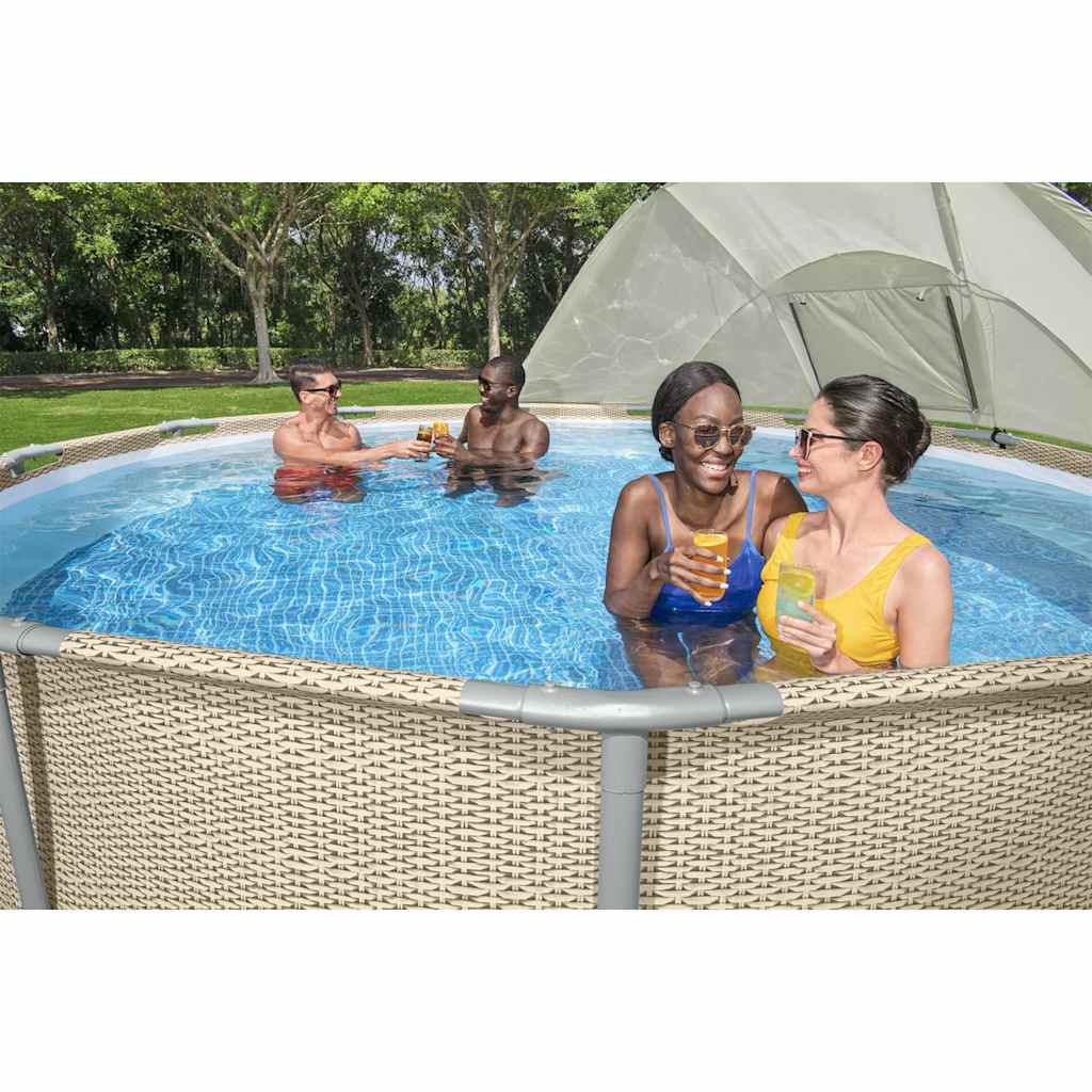 Piscina bestway rivestimento bianco