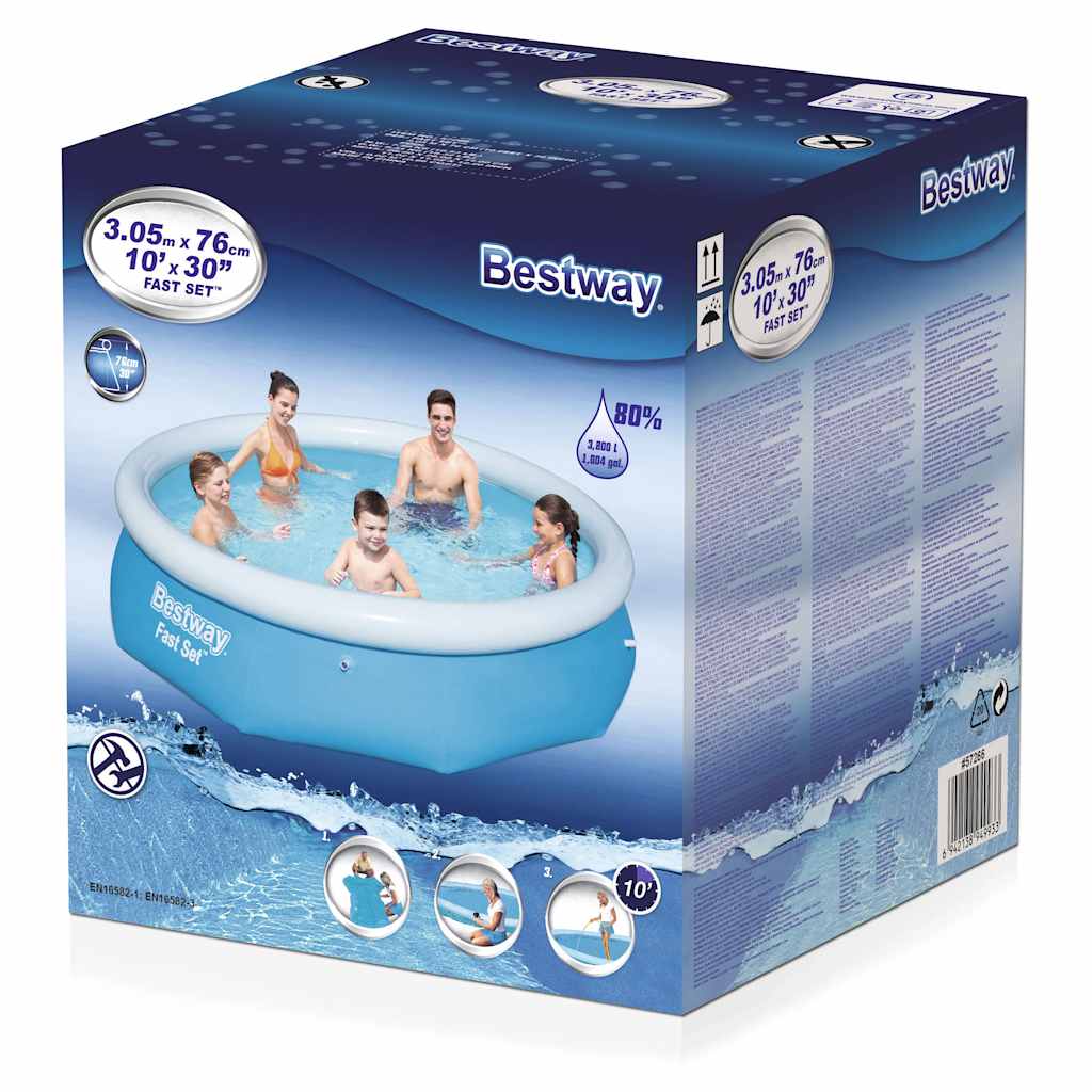 Piscina bestway set veloce 305 x 76 cm
