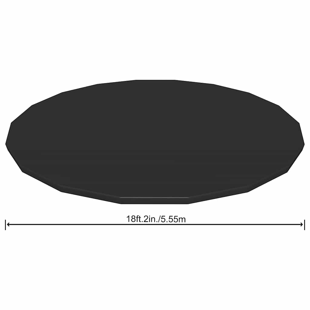 Bestway Tapa de la piscina flujo de flujo de flujo rápido 555 cm