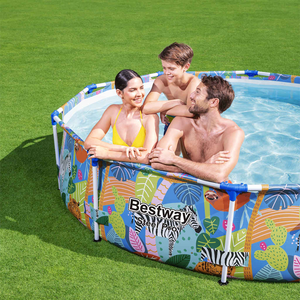 Piscina bestway piscina telaio in acciaio 305x66 cm