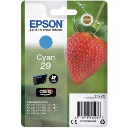 Inktcartridge epson c13t29824012 cyaan