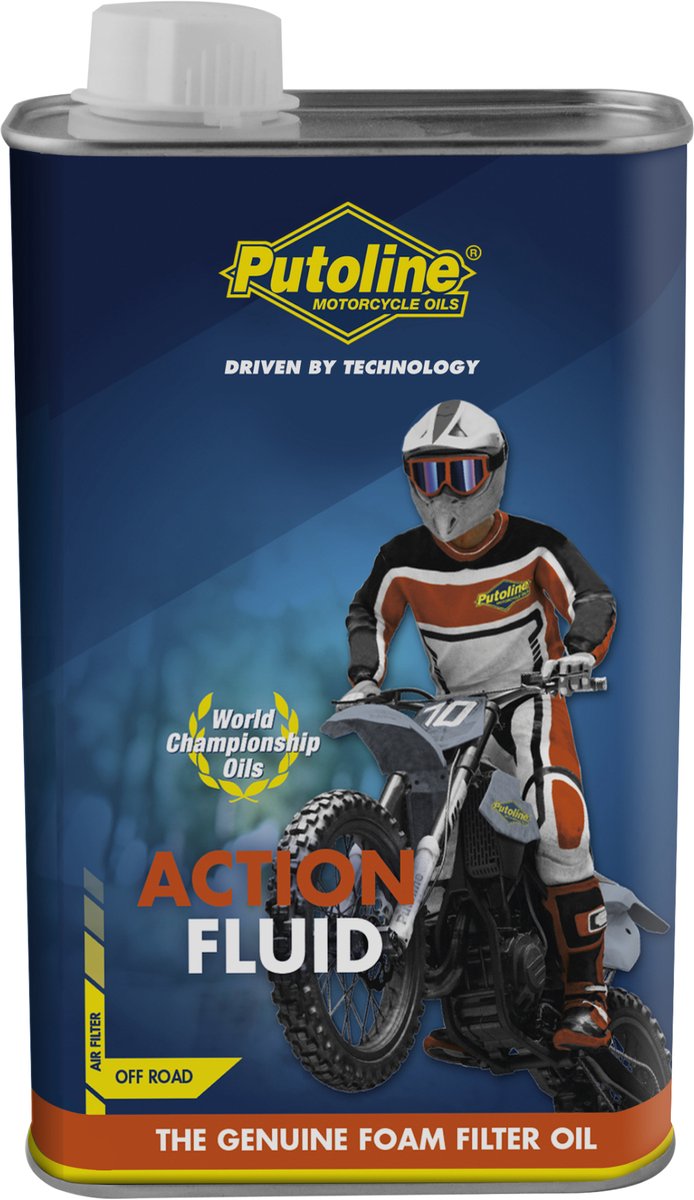 Aceite para filtro de aire Putoline action fluid - filtro de aceite 1 litro - filtro de aire de espuma