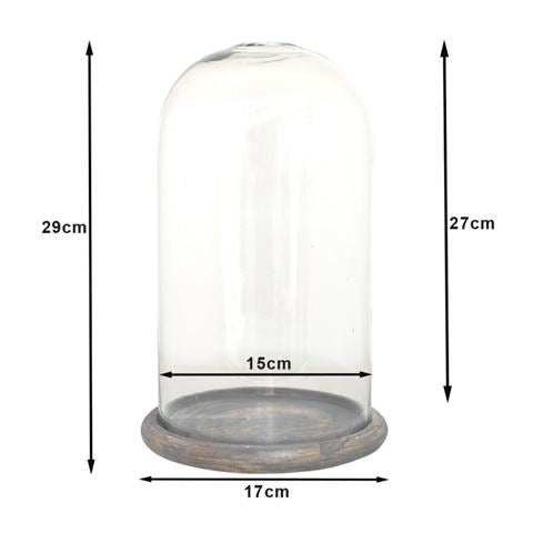 Clayre EEF Clayre EEF STOLP 6GL3536 Transparente 17x29 cm