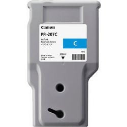 Cartucho de tinta cian canon 207c