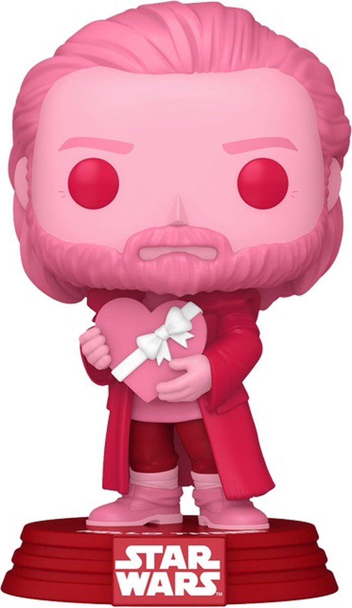 Funko Star Wars Obi-Wan Kenobi (Día de San Valentín) Figura vinilo 671 Pop! multicolor