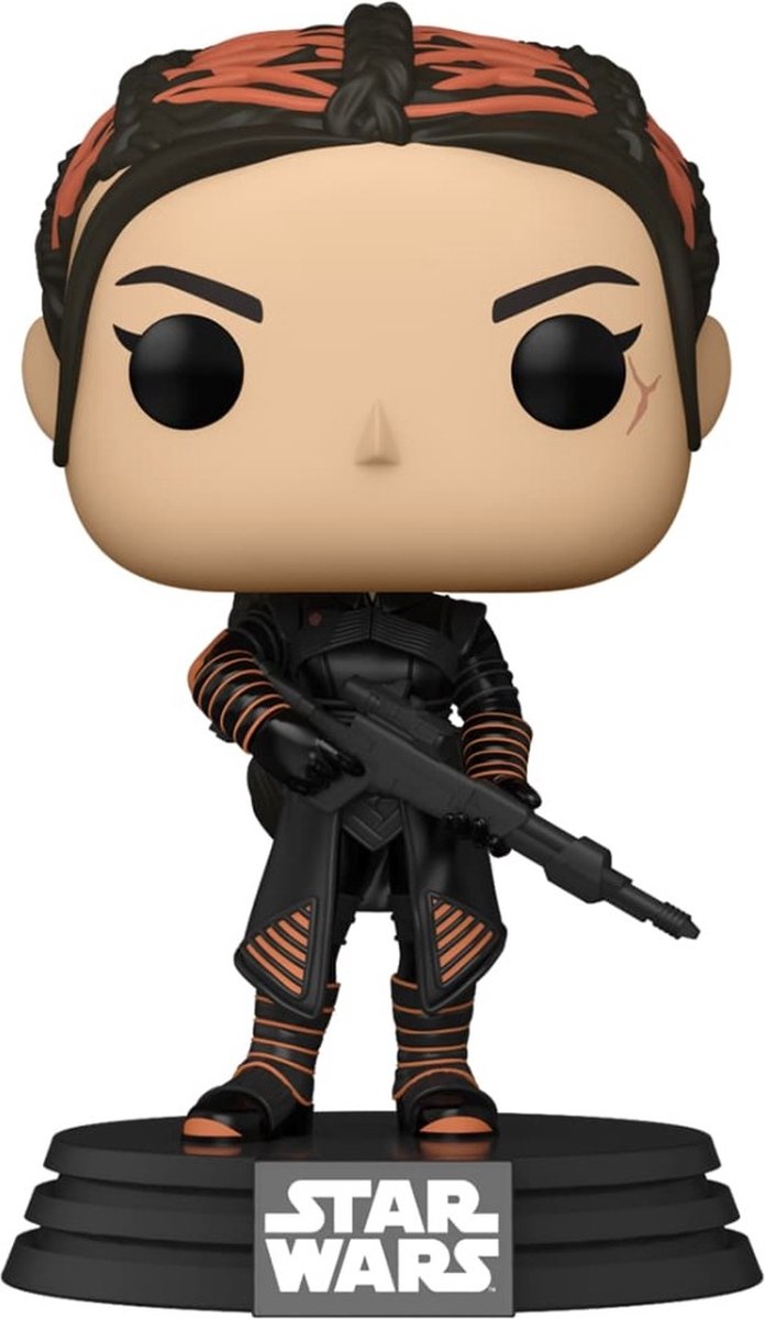 Funko star wars verzamelfiguur pop! tv the mandalorian fennec shand 9 cm multicolours