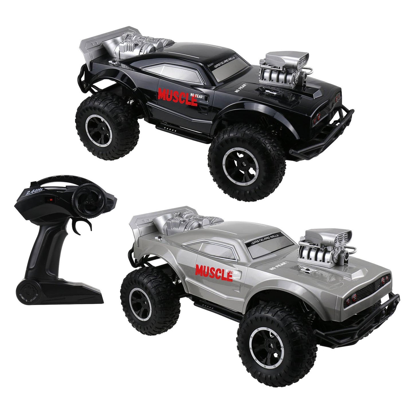 Rc sin miedo coche muscular 1:8 2.4ghz