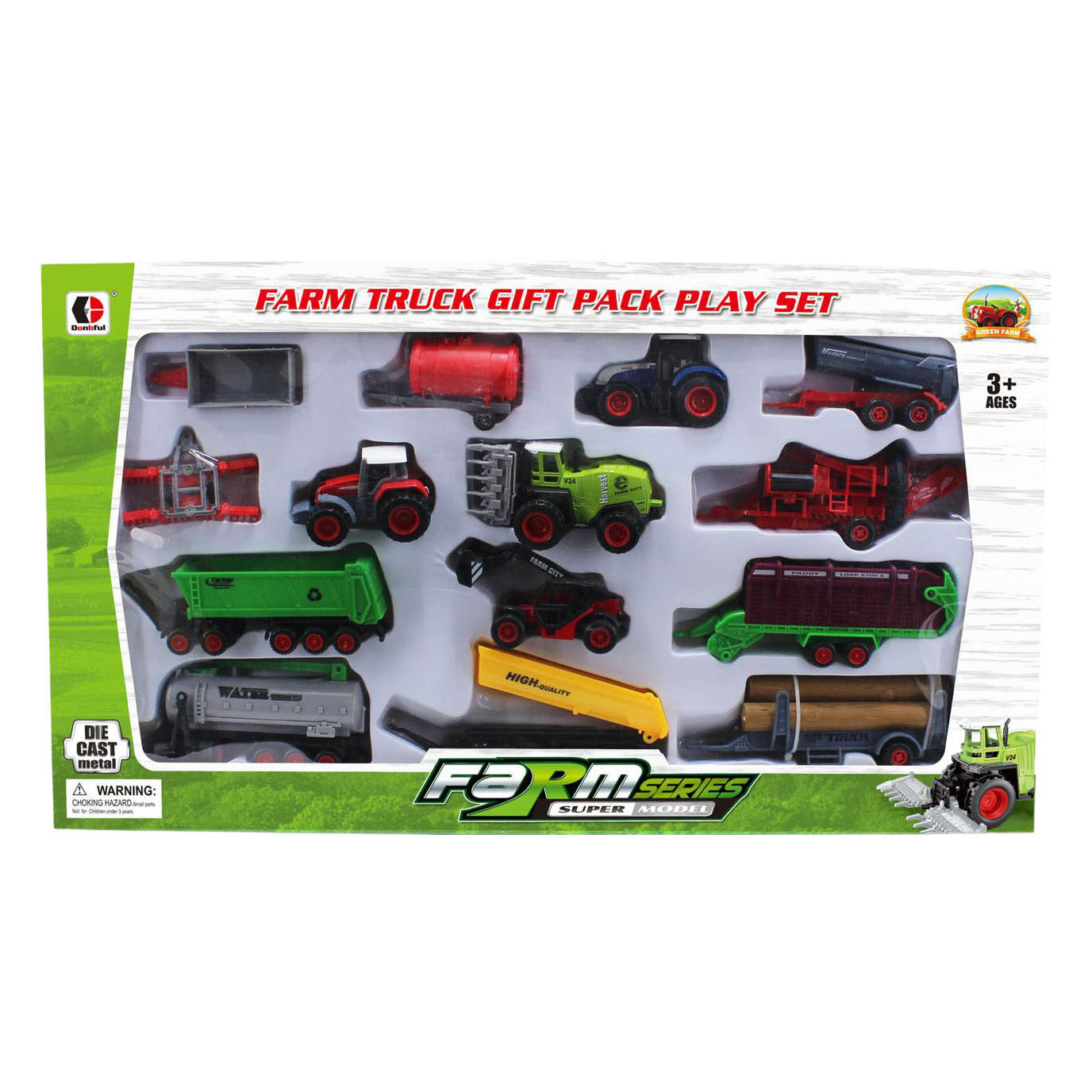 Set veicoli agricoli - 14 pz.