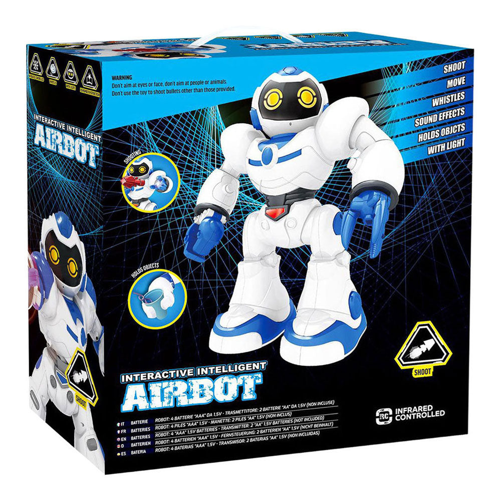 Robot de disparo interactivo Airbot - 25 cm
