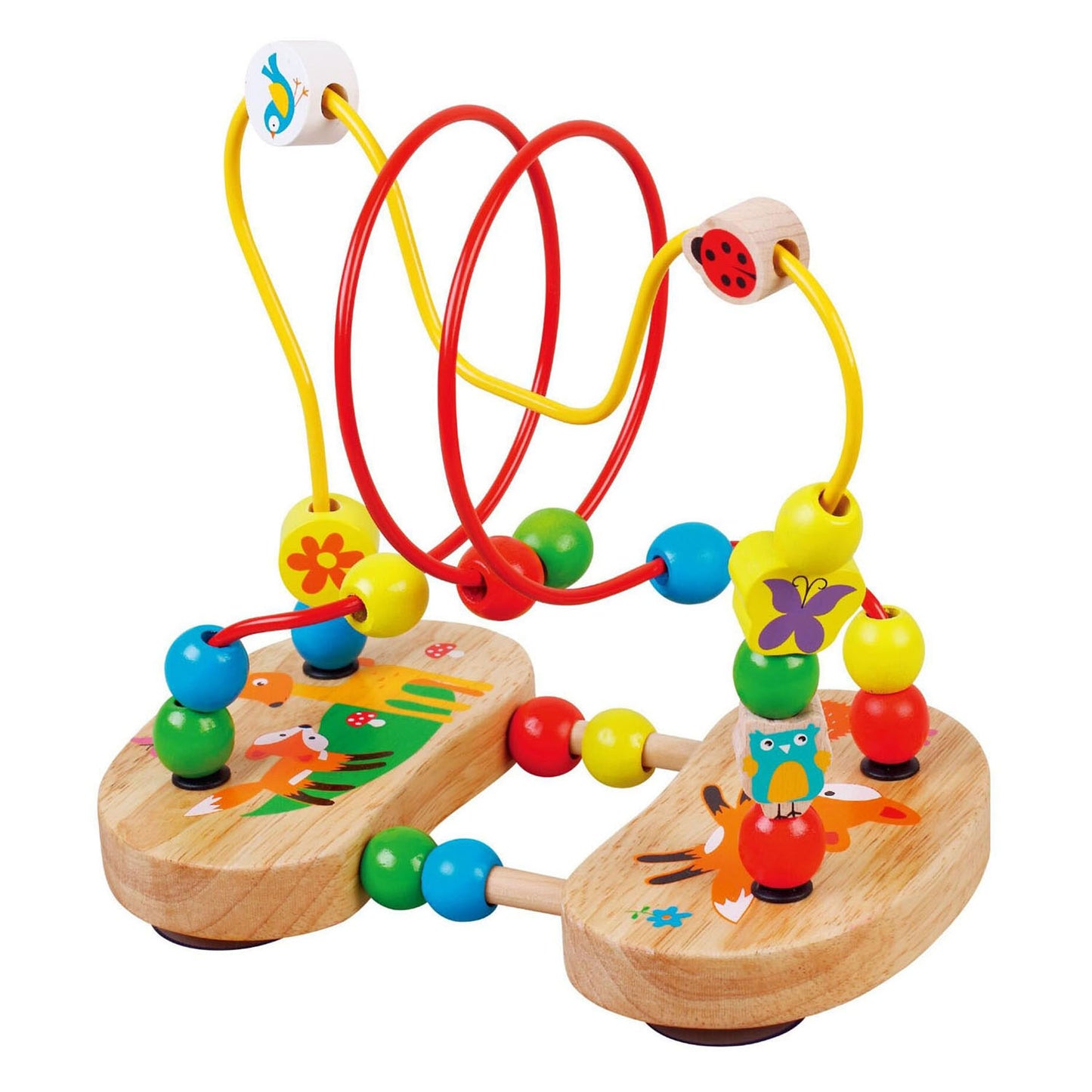 Gioco di perline di volpe con 2 spirali