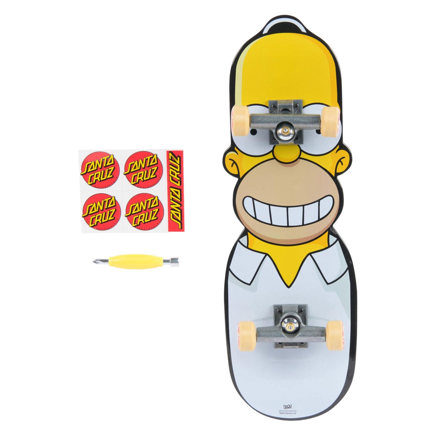 Tech deck, handboard de los Simpson, mini patinetas auténticas (solo para uso manual)