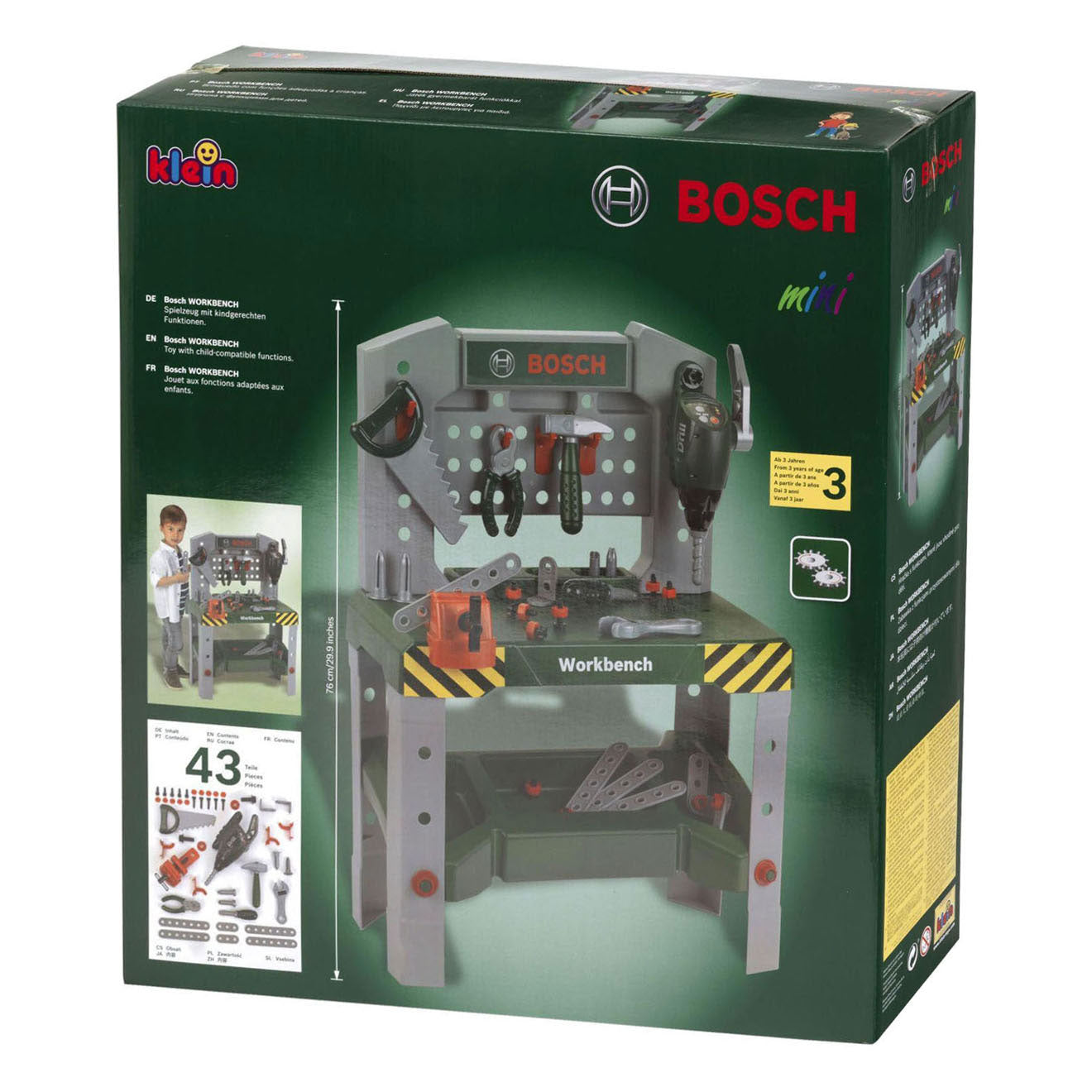 Banco da lavoro Bosch - 59x54x16 cm