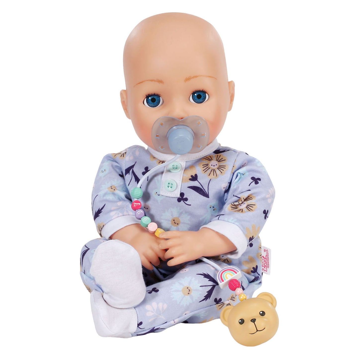 Ciuccio magico interattivo Baby Born con catenella per ciuccio per bambole da 43 cm