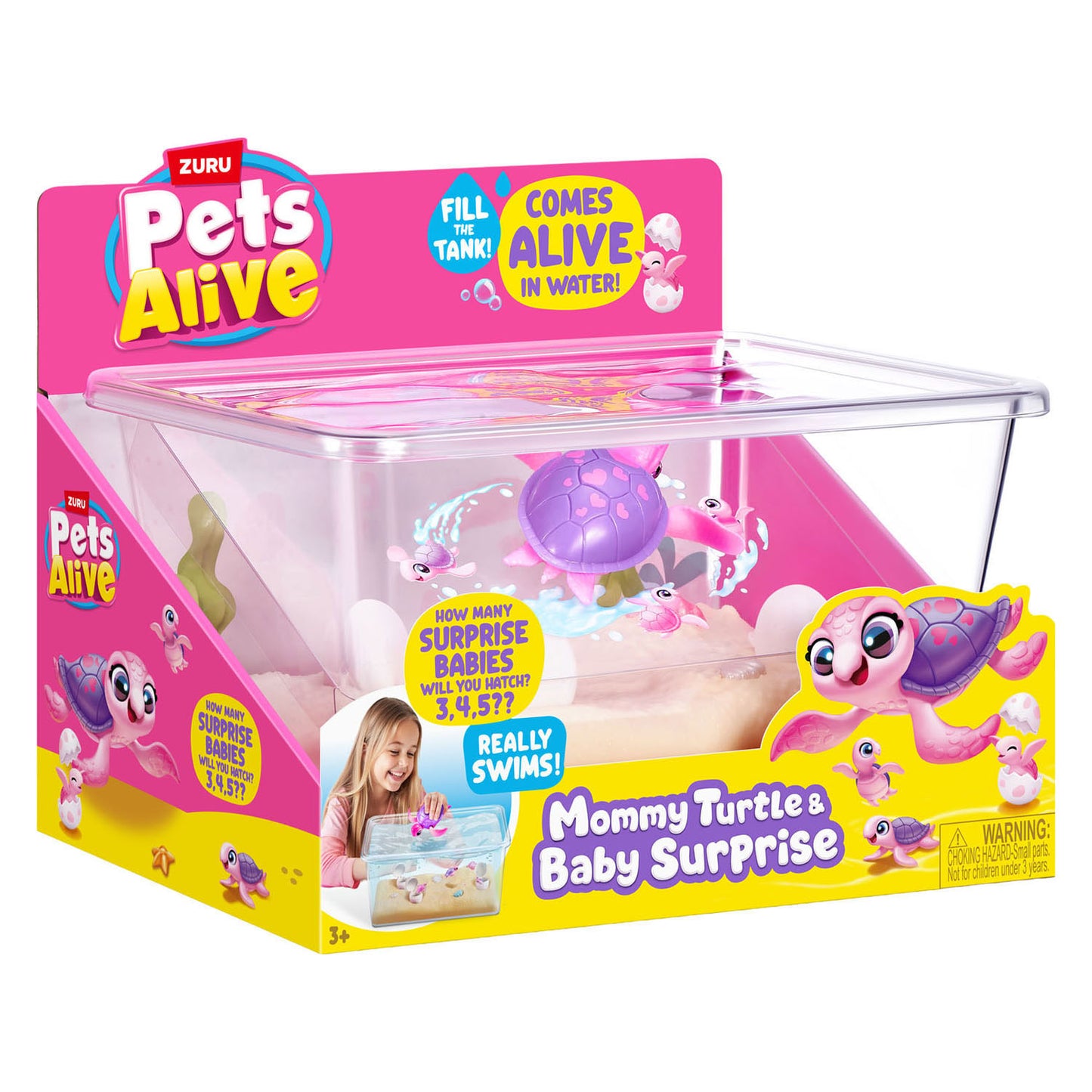 PETS Alive Mama Turtle Surpise Set