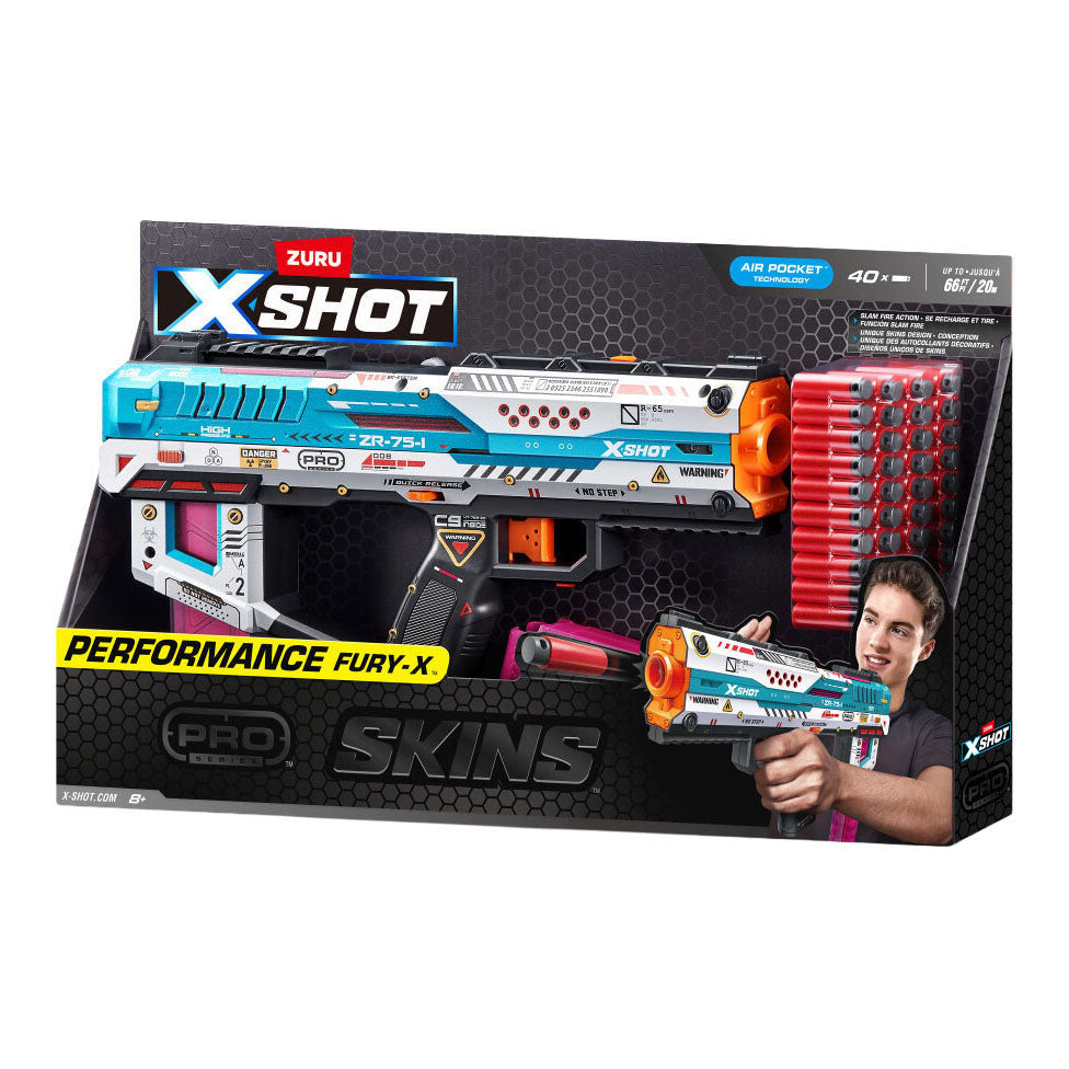 X-Shot Pro Series Gun + 40 Darts