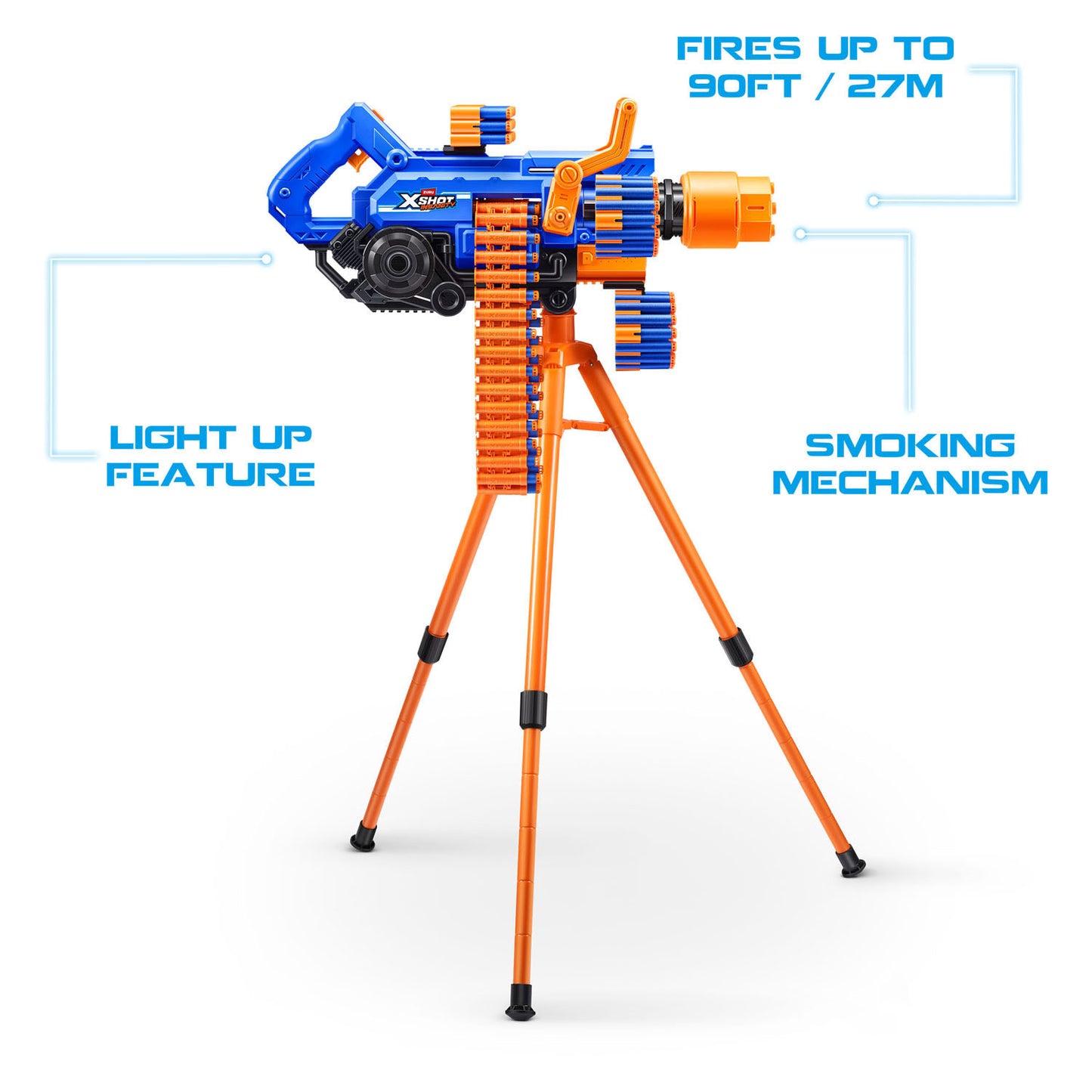X-shot follia mega botte e fumo 72 freccette