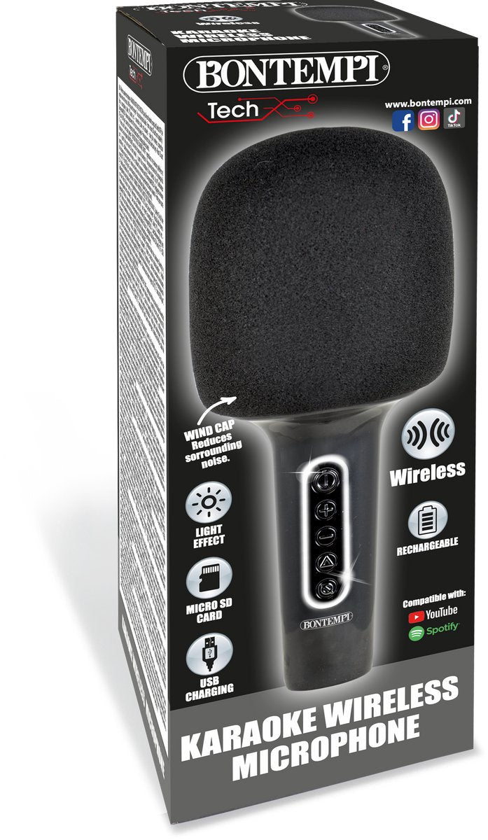 Bontempi spa bontempi - microfono wireless per karaoke
