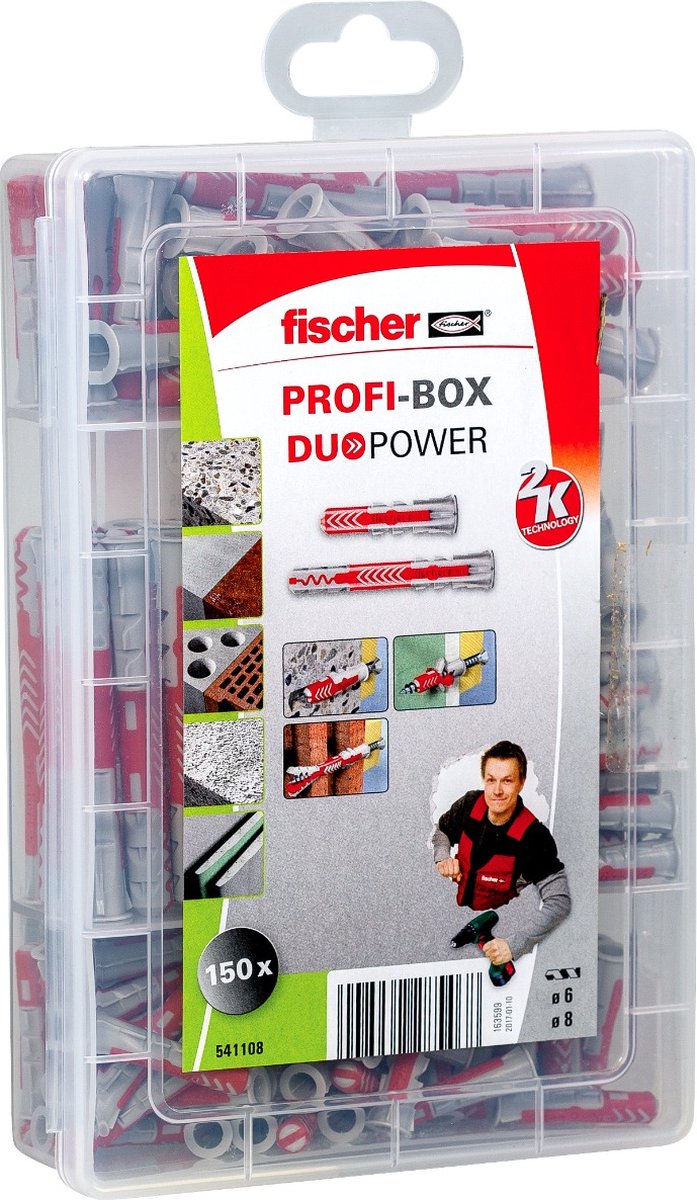 Spine Fischer profi-box duopower corte e lunghe