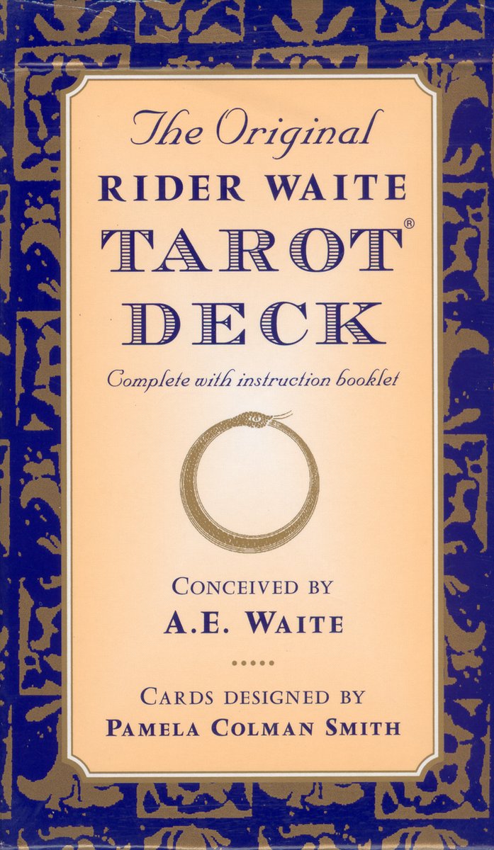 Mazzo di tarocchi rider waite originale senza marchio senza marchio