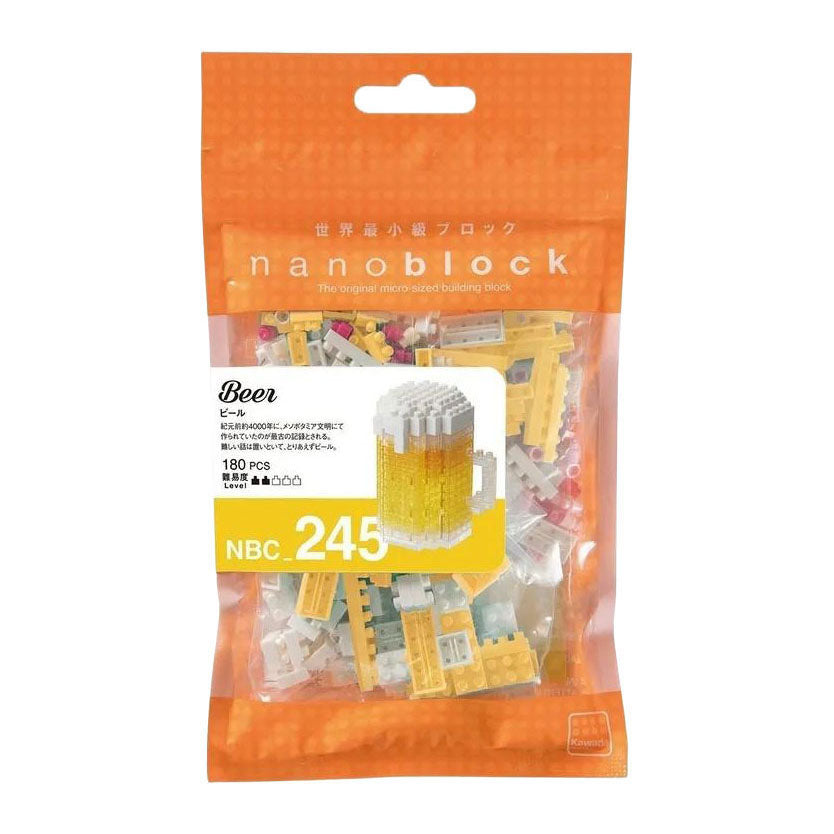 Set da costruzione Nanoblock birra - 245 pz.