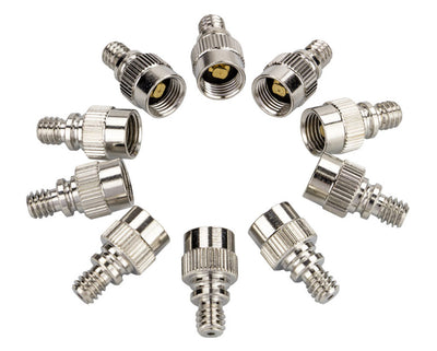 Nipplo della valvola senza marchio am m ritorno chr ds a 10