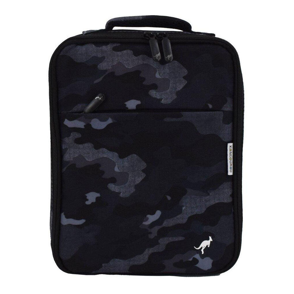 Bolsa de almuerzo de camuflaje gris Kangourou