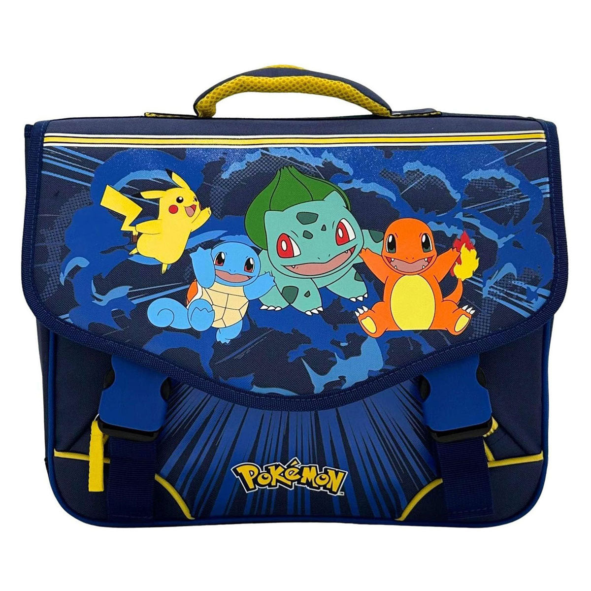 Pokémon Mochila escolar pokemon 2 compartimentos con bolsillo frontal