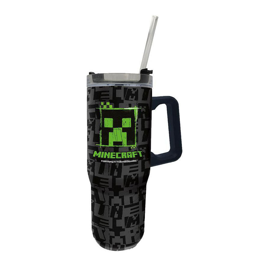Taza térmica de viaje Minecraft de acero inoxidable xxl - 1,16l