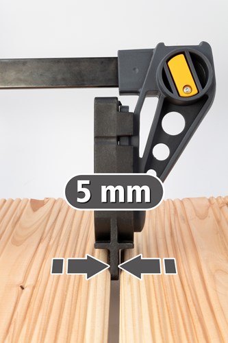 Morsetto di montaggio Wolfcraft | per decking | 1 pezzo - 6985000