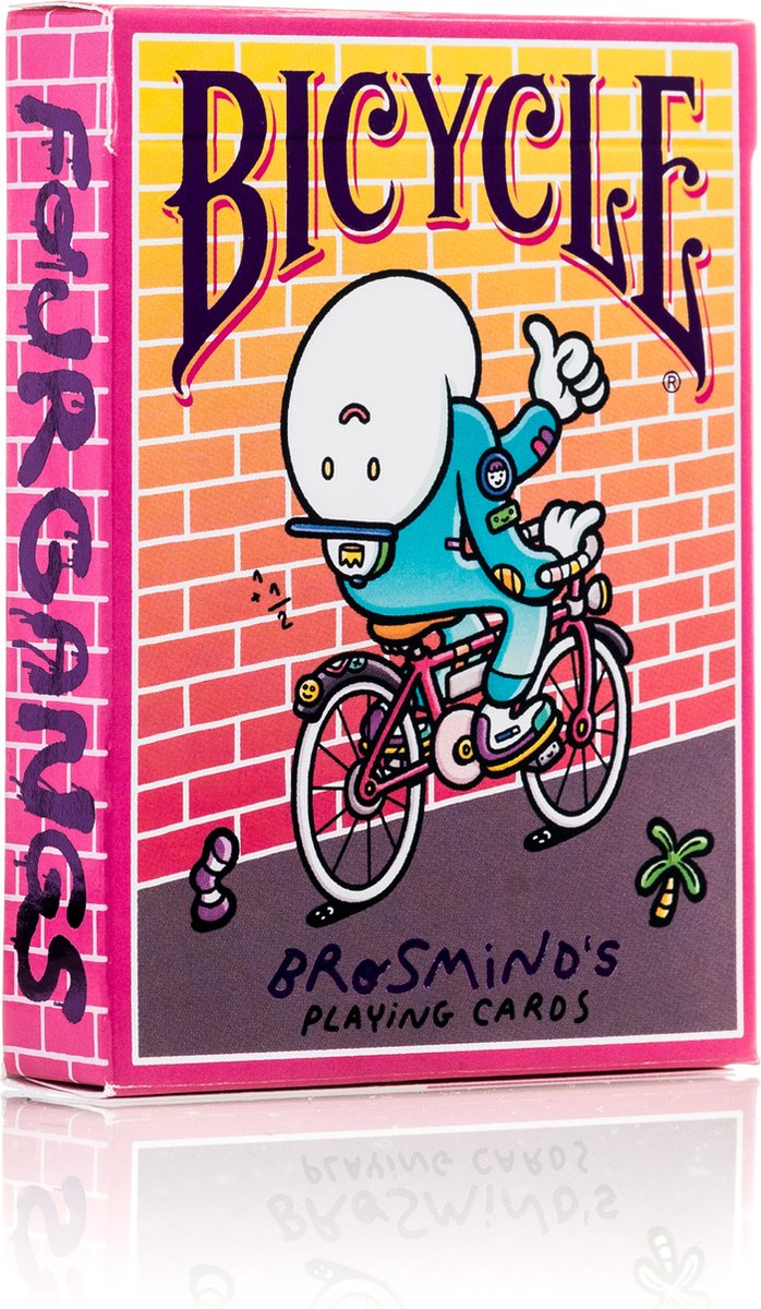 Bicycle brosmind fourgang - naipes premium - ultimates - poker - coleccionable