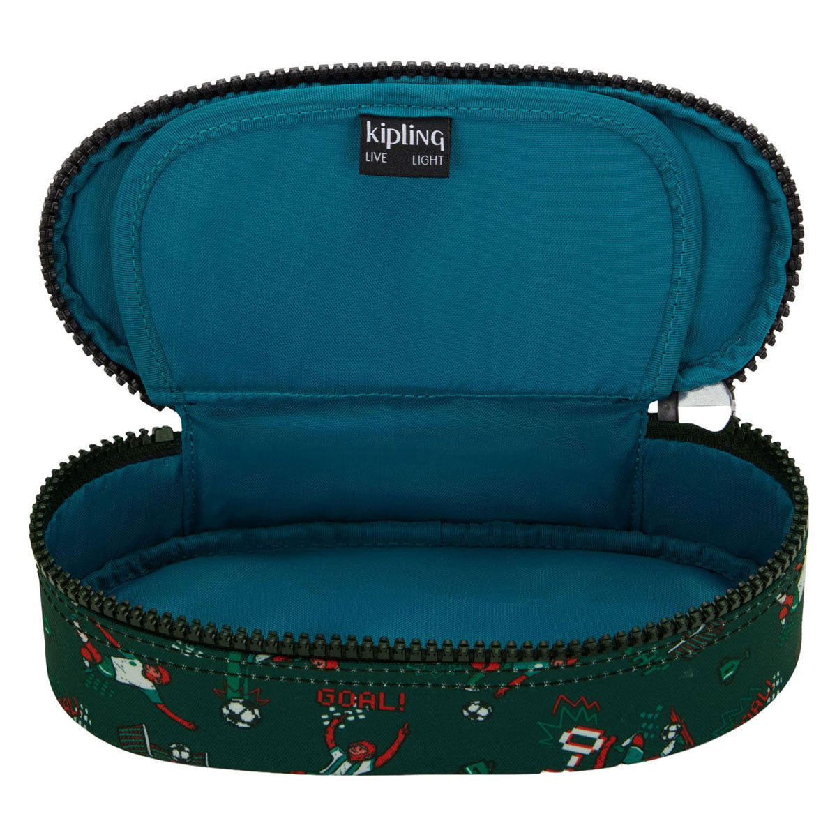 Astuccio Kipling Duobox con stampa calcio