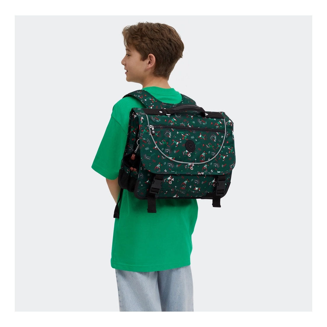 Zaino preppy Kipling - stampa calcio
