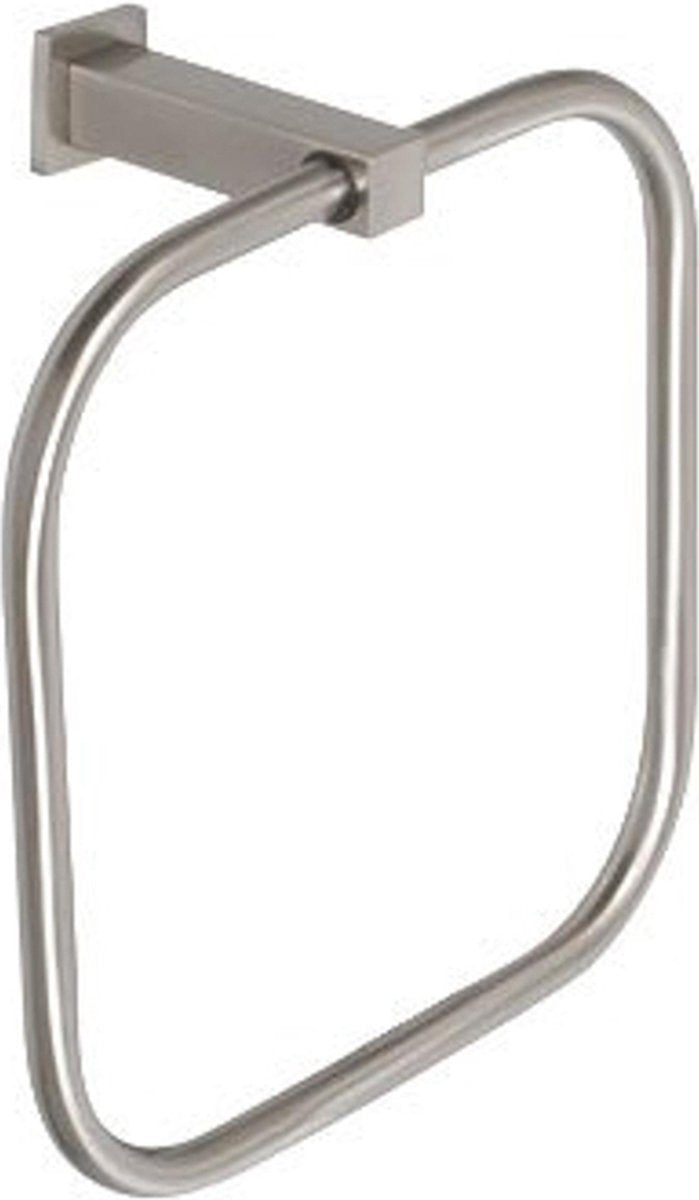 Plieger cube handdoekring inox