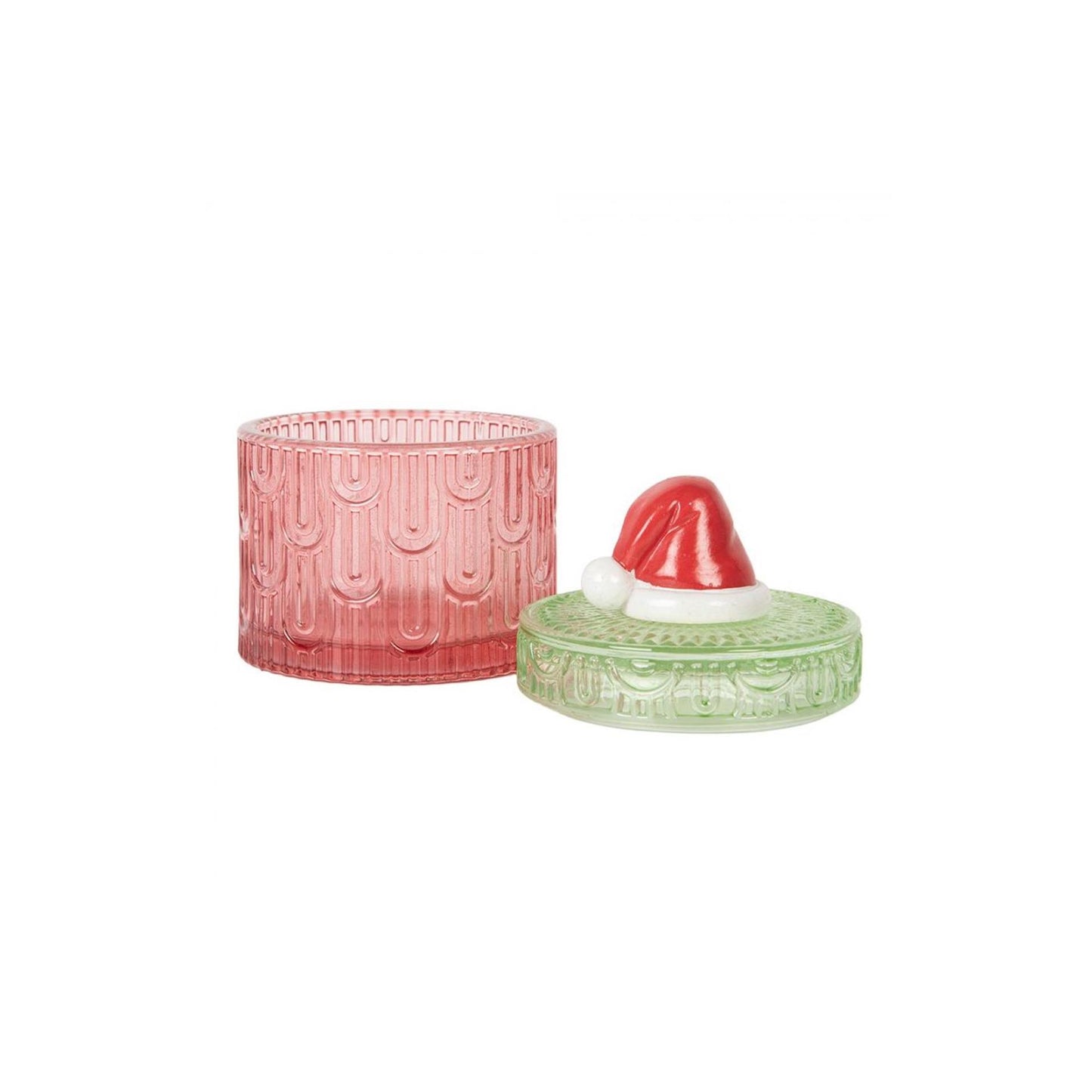 Barattolo portaoggetti Clayre Eef + coperchio ø9cm