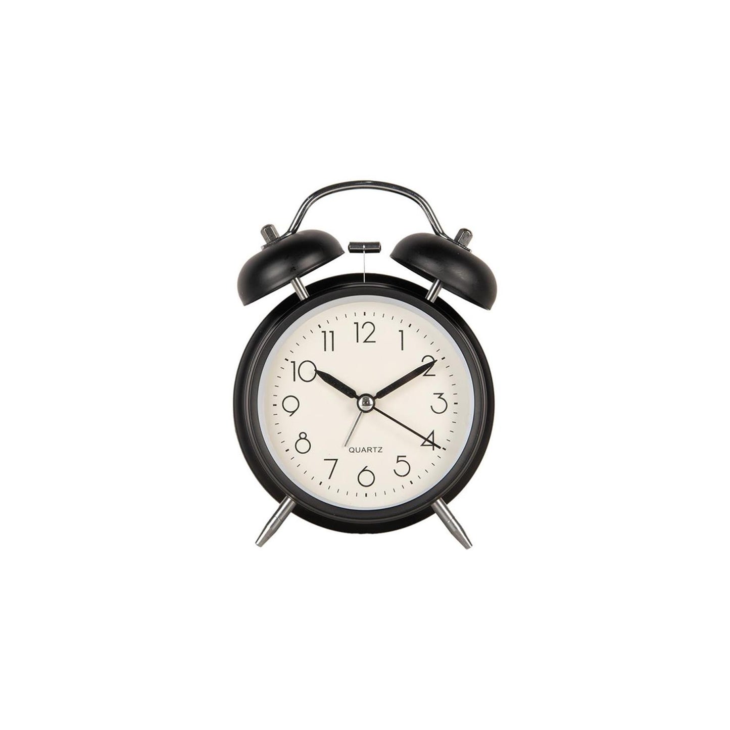 Clayre eef campana despertador negro 9x5x13cm