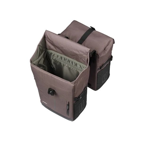 Basil Basil Double Bicycle Borse Move Mik 30 litri 16 x 27 x 38 cm marrone