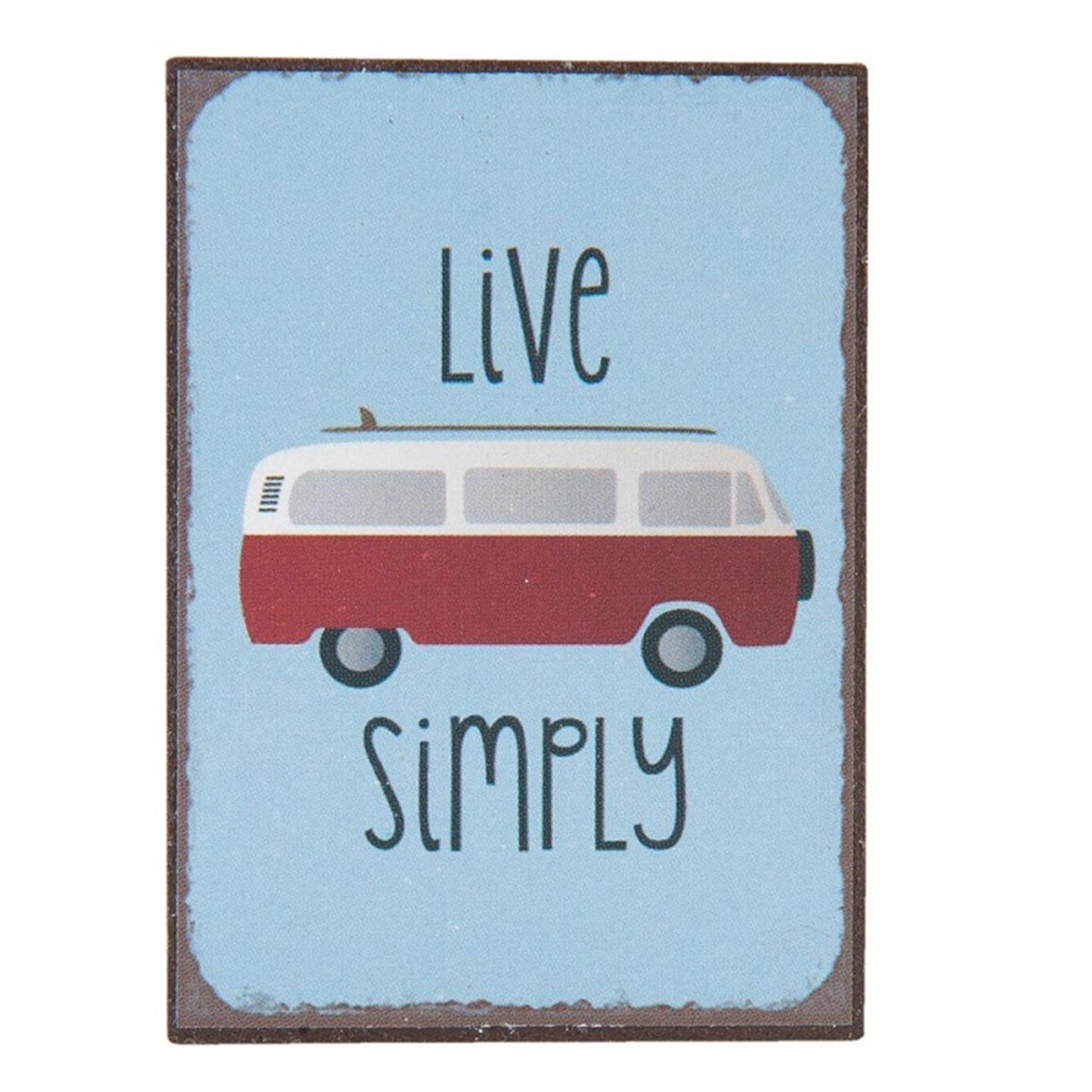 Magnete Clayre Eef dal vivo semplicemente 5x7 cm